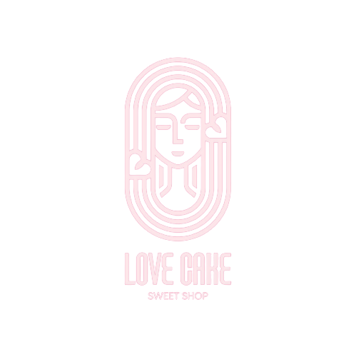 Logo Love Cake Sweet Shop